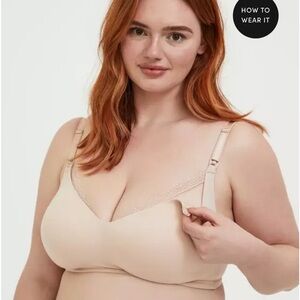 Torrid dream wire free nursing bra
